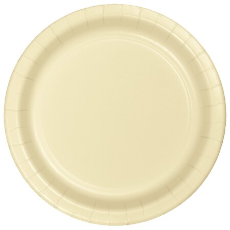 Touch Of Color Ivory Banquet Plates, 10", 240PK 50161B